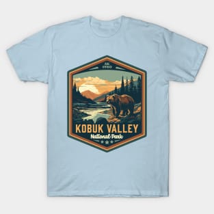 Kobuk Valley National Park Vintage WPA Style National Parks Art T-Shirt